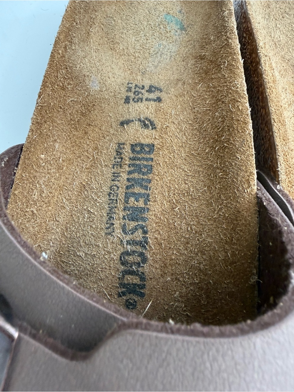 Birkenstock Catalina women size 10 Brown Single Strap Slide Sandals - Picture 3 of 14